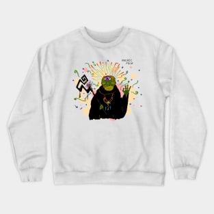 a psychic frog Crewneck Sweatshirt